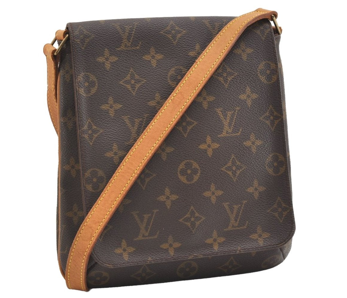 Authentic Louis Vuitton Monogram Musette Salsa Shoulder Bag Purse LV 5415J