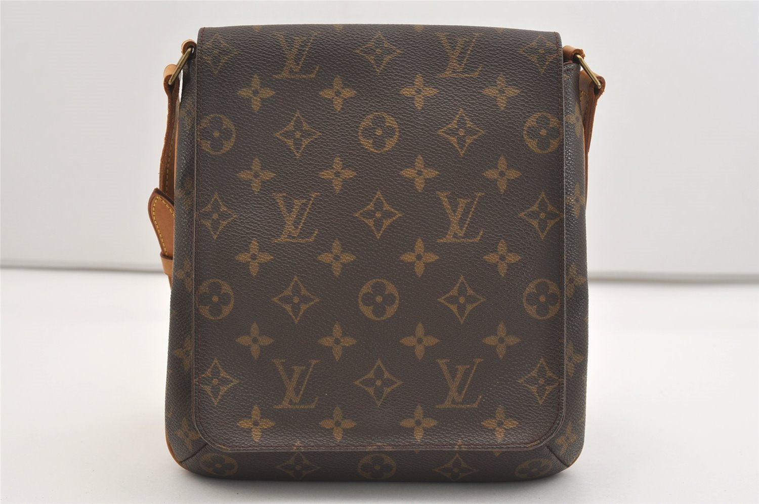 Authentic Louis Vuitton Monogram Musette Salsa Shoulder Bag Purse LV 5415J