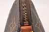 Authentic Louis Vuitton Monogram Pochette Cosmetic Pouch M47515 LV Junk 5415K