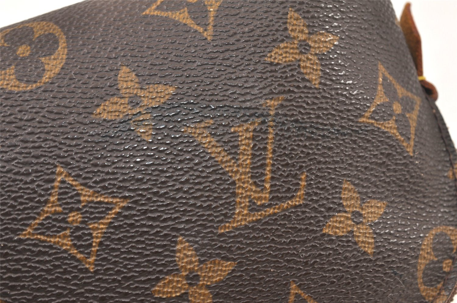 Authentic Louis Vuitton Monogram Pochette Cosmetic Pouch M47515 LV Junk 5415K