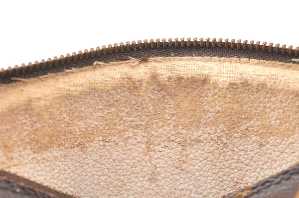 Authentic Louis Vuitton Monogram Pochette Cosmetic Pouch M47515 LV Junk 5415K