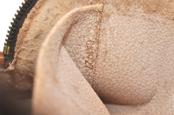 Authentic Louis Vuitton Monogram Pochette Cosmetic Pouch M47515 LV Junk 5415K