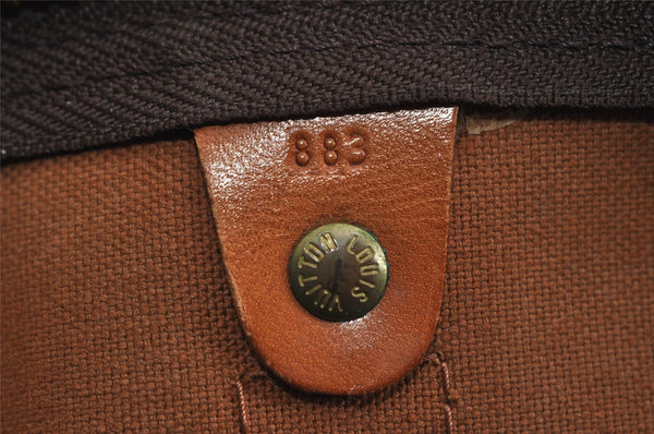 Authentic Louis Vuitton Monogram Keepall 55 Travel Boston Bag M41424 LV 5416I