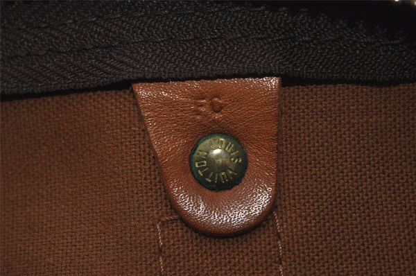 Authentic Louis Vuitton Monogram Keepall 55 Travel Boston Bag M41424 LV 5416I