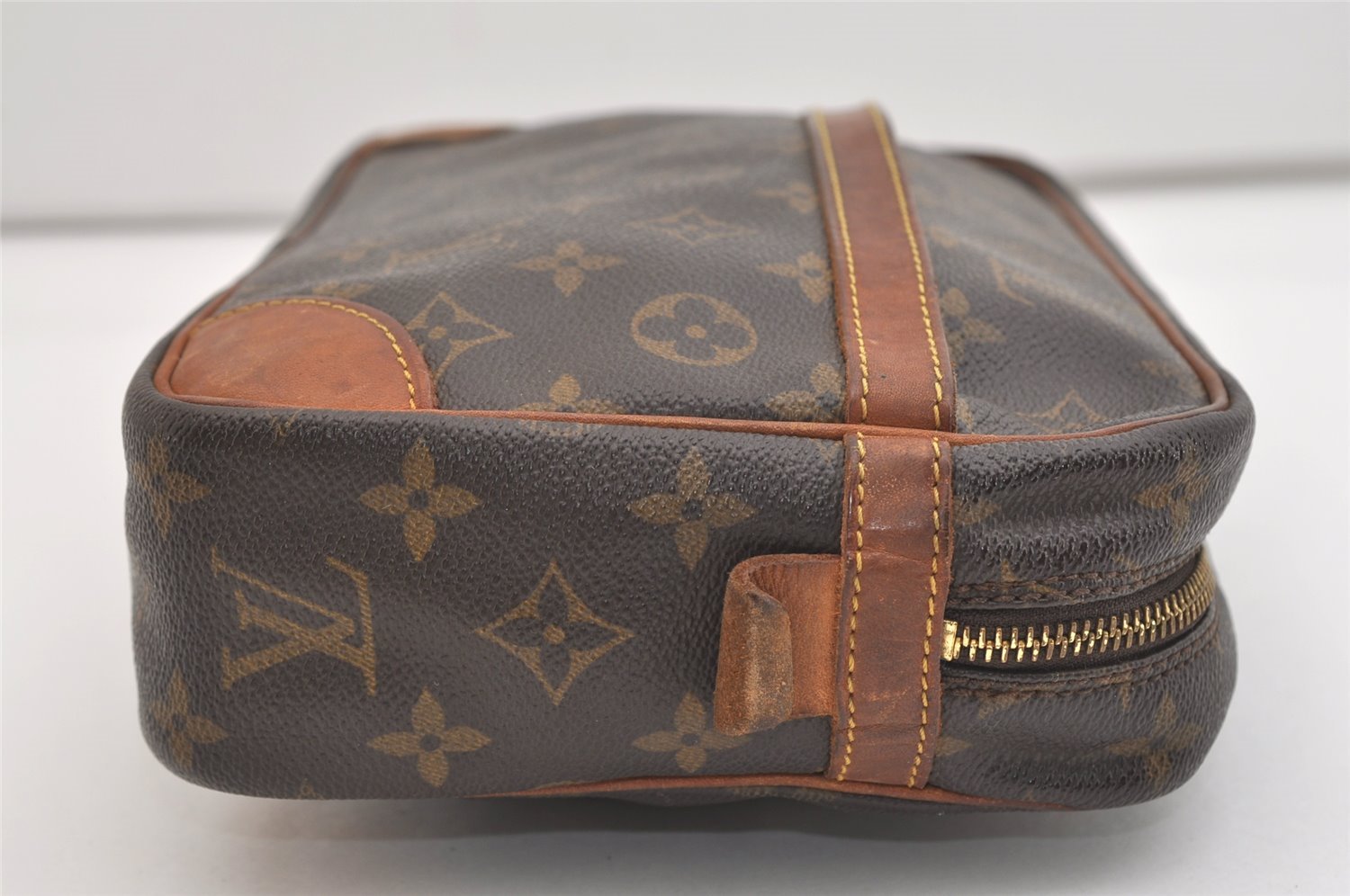 Authentic Louis Vuitton Monogram Compiegne 28 Clutch Hand Bag M51845 LV 5416J