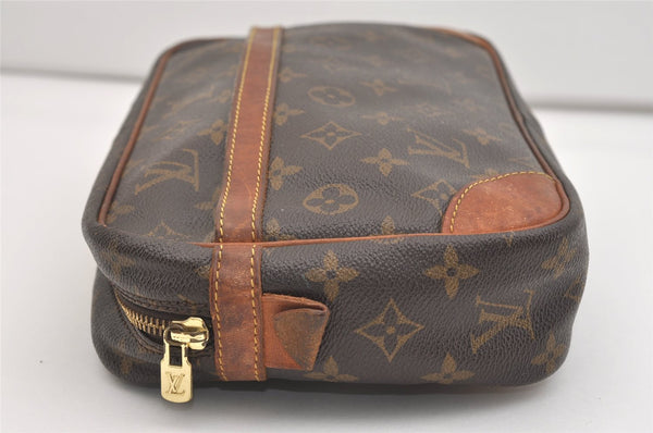 Authentic Louis Vuitton Monogram Compiegne 28 Clutch Hand Bag M51845 LV 5416J