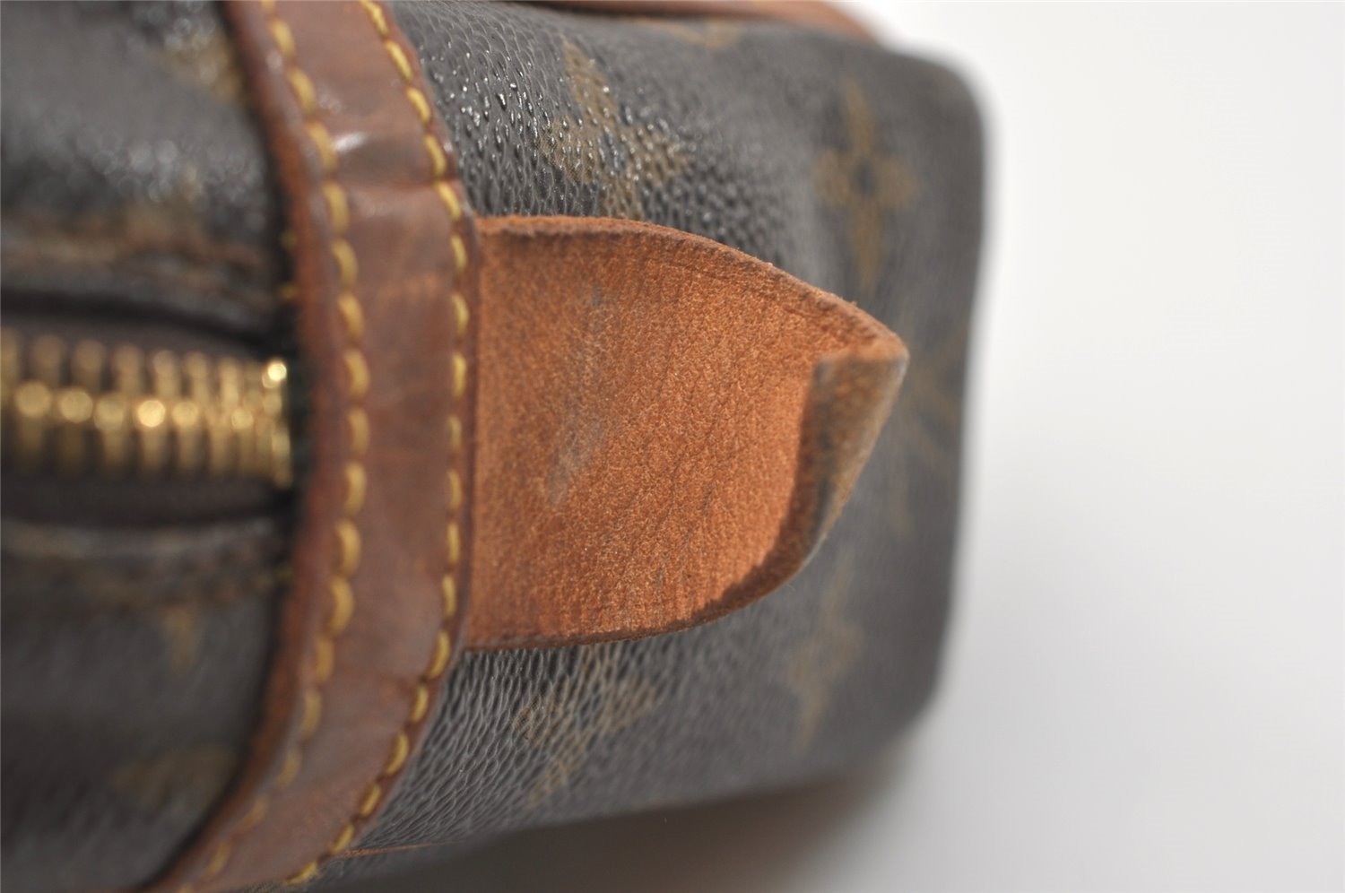 Authentic Louis Vuitton Monogram Compiegne 28 Clutch Hand Bag M51845 LV 5416J