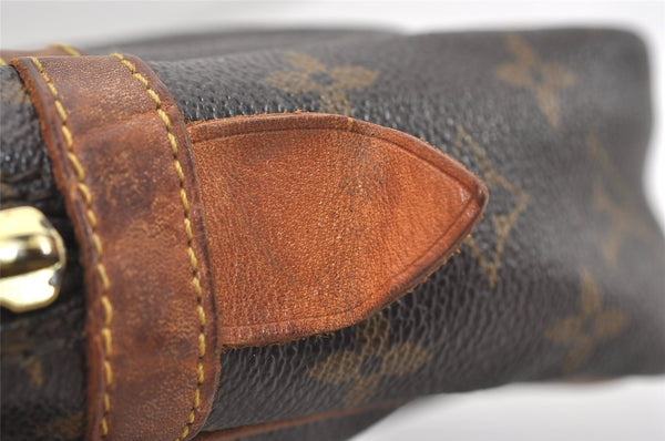 Authentic Louis Vuitton Monogram Compiegne 28 Clutch Hand Bag M51845 LV 5416J