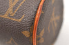 Authentic Louis Vuitton Monogram Trousse Ronde Pen Case Pouch M47630 Junk 5417K