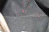 Authentic GUCCI Abbey Hand Bag Pouch Purse GG Canvas Leather 145750 Brown 5419K