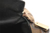 Authentic GUCCI Abbey Hand Bag Pouch Purse GG Canvas Leather 145750 Brown 5419K