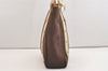 Authentic Louis Vuitton Antigua Cabas MM Tote Bag Brown White M80663 LV 5421J