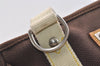 Authentic Louis Vuitton Antigua Cabas MM Tote Bag Brown White M80663 LV 5421J