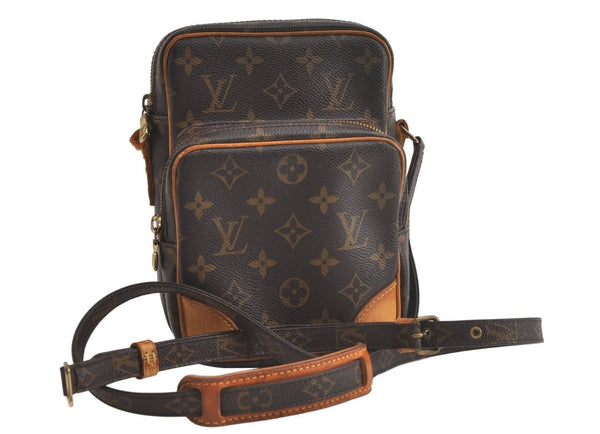 Authentic Louis Vuitton Monogram Amazone Shoulder Cross Bag M45236 LV Junk 5421K