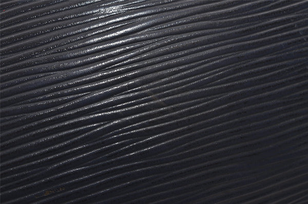 Authentic Louis Vuitton Epi Poche Toilette 26 Cosmetics Pouch M41367 Blue 5422J