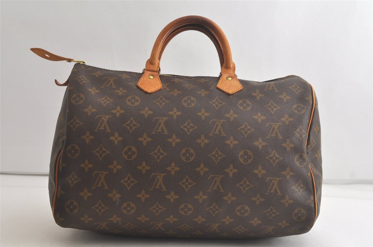 Authentic Louis Vuitton Monogram Speedy 35 Hand Boston Bag Old Model LV 5422K