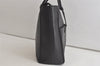 Authentic GUCCI Vintage Hand Bag Leather Black Junk 5423K