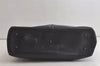 Authentic GUCCI Vintage Hand Bag Leather Black Junk 5423K
