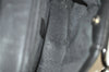 Authentic GUCCI Vintage Hand Bag Leather Black Junk 5423K