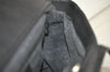 Authentic GUCCI Vintage Hand Bag Leather Black Junk 5423K