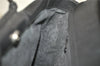 Authentic GUCCI Vintage Hand Bag Leather Black Junk 5423K
