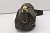 Authentic MIU MIU Vintage Nylon Leather Shoulder Bag Purse Khaki Green 5424J