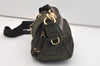 Authentic MIU MIU Vintage Nylon Leather Shoulder Bag Purse Khaki Green 5424J