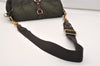 Authentic MIU MIU Vintage Nylon Leather Shoulder Bag Purse Khaki Green 5424J