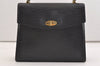 Authentic Louis Vuitton Epi Malesherbes Hand Bag Purse Black M52372 LV 5425J
