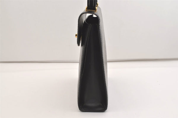 Authentic Louis Vuitton Epi Malesherbes Hand Bag Purse Black M52372 LV 5425J