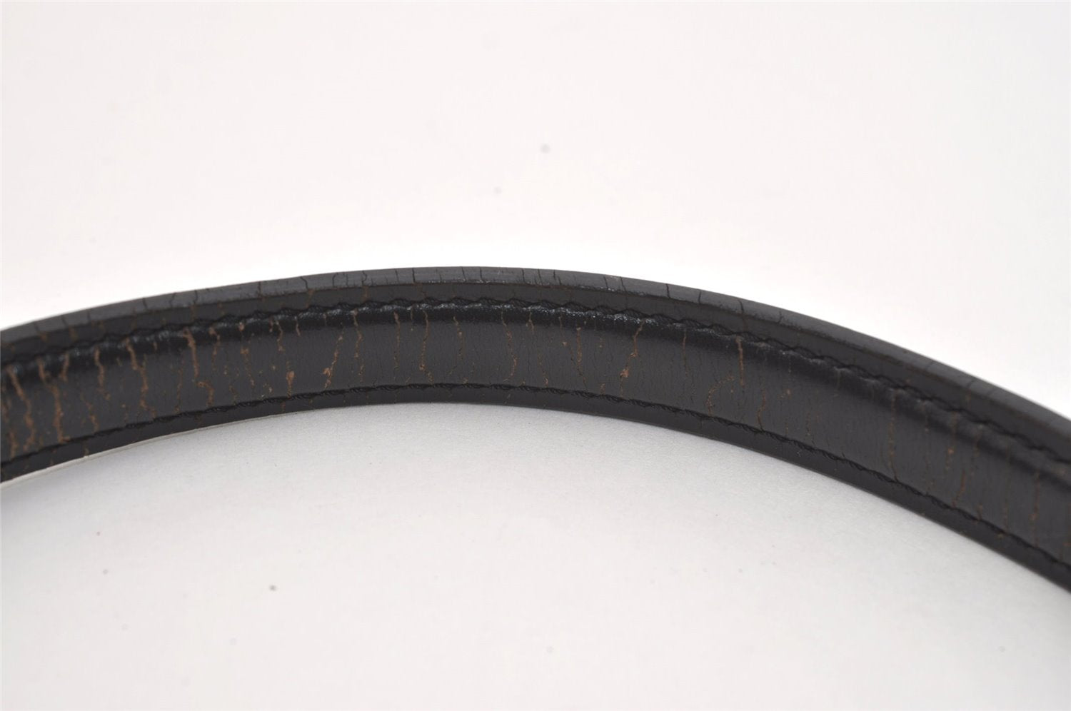 Authentic Louis Vuitton Epi Malesherbes Hand Bag Purse Black M52372 LV 5425J