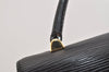 Authentic Louis Vuitton Epi Malesherbes Hand Bag Purse Black M52372 LV 5425J