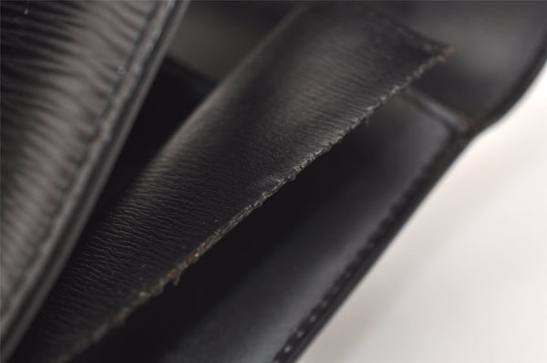 Authentic Louis Vuitton Epi Malesherbes Hand Bag Purse Black M52372 LV 5425J