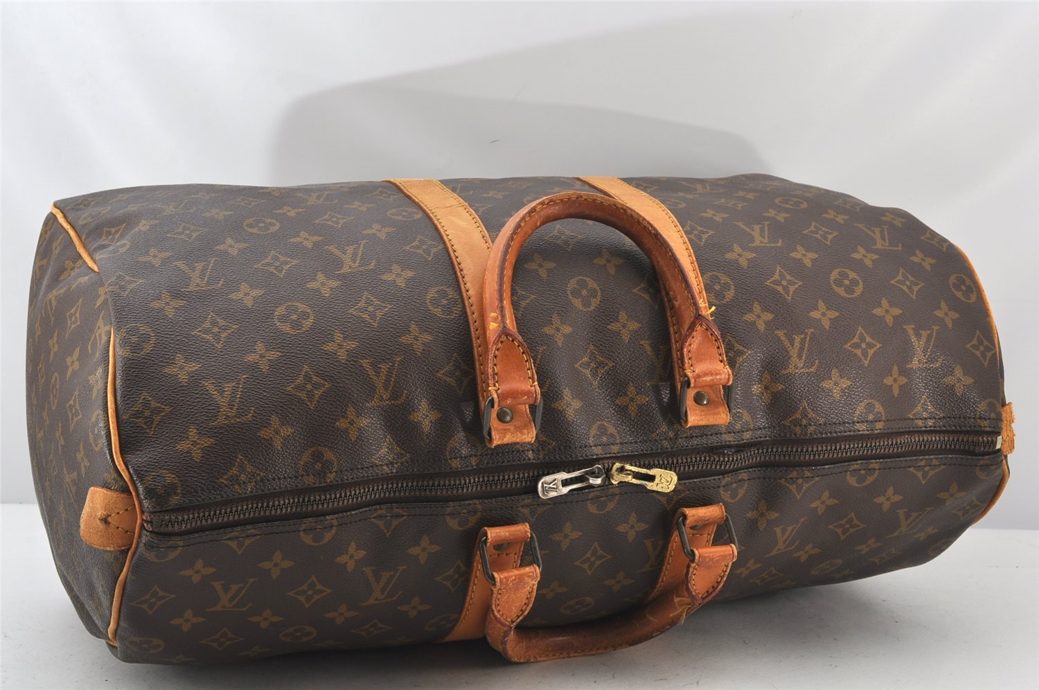 Authentic Louis Vuitton Monogram Keepall 50 Travel Boston Bag M41426 LV 5425K