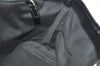 Authentic GUCCI Vintage Shoulder Hand Tote Bag Canvas Leather 257013 Black 5426J