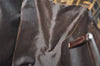 Authentic FENDI Zucca Shoulder Tote Bag Purse Canvas Leather Brown 5427K