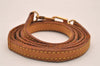 Authentic Louis Vuitton Leather Shoulder Strap Beige 48.2" LV 5428J