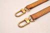 Authentic Louis Vuitton Leather Shoulder Strap Beige 48.2" LV 5428J