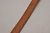 Authentic Louis Vuitton Leather Shoulder Strap Beige 48.2" LV 5428J