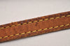 Authentic Louis Vuitton Leather Shoulder Strap Beige 48.2" LV 5428J