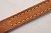 Authentic Louis Vuitton Leather Shoulder Strap Beige 48.2" LV 5428J