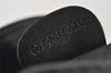 Authentic GUCCI Vintage Bamboo Drawstring Backpack Leather Black 5428K