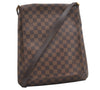 Authentic Louis Vuitton Damier Musette Shoulder Cross Body Bag N51302 LV 5429J