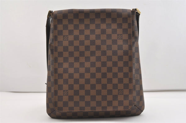 Authentic Louis Vuitton Damier Musette Shoulder Cross Body Bag N51302 LV 5429J