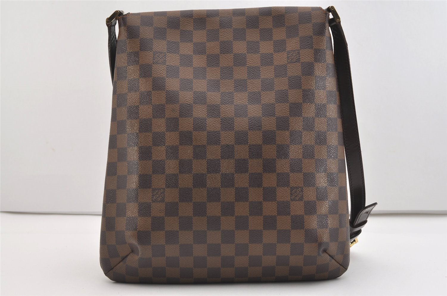 Authentic Louis Vuitton Damier Musette Shoulder Cross Body Bag N51302 LV 5429J