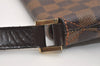 Authentic Louis Vuitton Damier Musette Shoulder Cross Body Bag N51302 LV 5429J