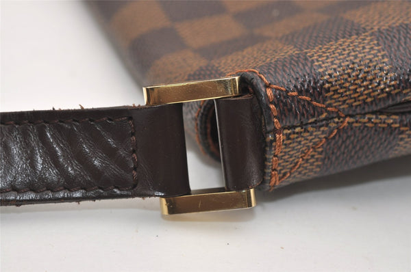 Authentic Louis Vuitton Damier Musette Shoulder Cross Body Bag N51302 LV 5429J