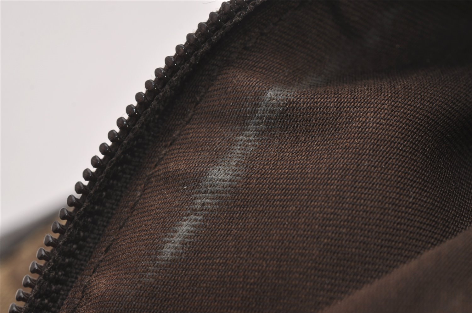 Authentic GUCCI Shoulder Cross Body Bag GG Canvas Leather 145857 Brown 5430I