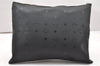 Authentic MCM Vintage Clutch Hand Bag Purse PVC Black 5432K