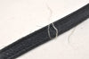 Authentic CELINE TRIO Shoulder Cross Body Clutch Bag Leather Navy Junk 5433K